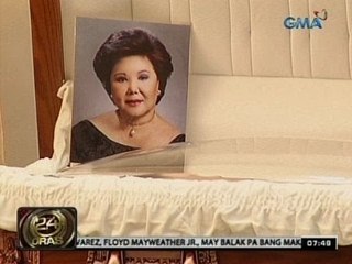 24 Oras: Labi ni Nora Daza, nai-cremate na