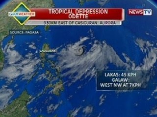 Descargar video: QRT: Weather update as of 6:00 p.m. (Sept. 16. 2013)