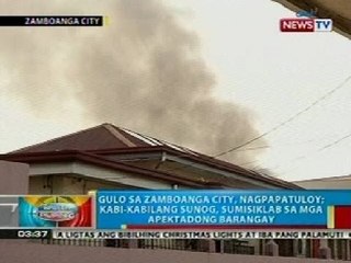 BP: Gulo sa Zamboanga, nagpapatuloy