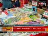 BT: Iba't ibang libro, tampok sa Manila Boof Fair sa Pasay City