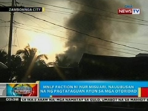 BP: MNLF faction ni Nur Misuari sa Zamboanga, nauubusan na ng pagtataguan ayon sa mga otoridad