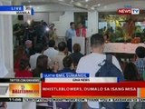 BT: Whistleblowers, dumalo sa isang misa sa Manila