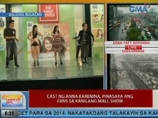 UB: Cast ng 'Anna Karenina' at 'Akin Pa Rin Ang Bukas', pinasaya ang fans sa kanilang mall show