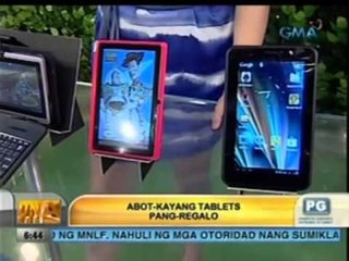 下载视频: Unang Hirit: Abot-kayang gadgets pang-regalo