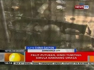 BT: Palit-putukan sa Zamboanga, hindi tumitigil simula kaninang umaga