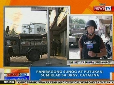 NTG: Panibagong sunog at putukan, muling sumiklab sa Brgy. Sta. Catalina