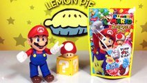 Super Mario Candy in Stop Motion Animation: Gummy Candy Cola and Ramune