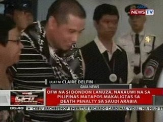 QRT: OFW na si Dondon Lanuza, nakauwi na sa Pilipinas