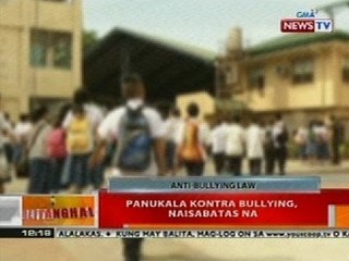 BT: Panukala kontra bullying, naisabatas na