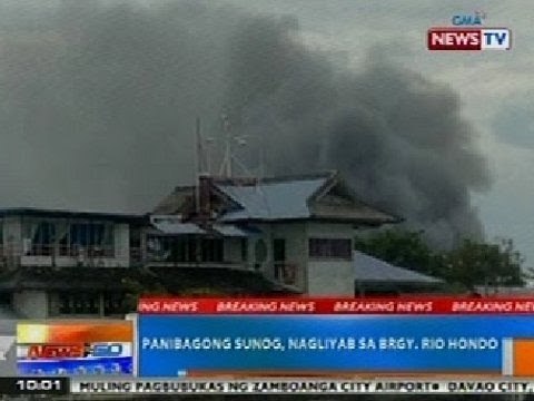 NTG: Panibagong sunog, nagliyab sa Brgy. Rio Hondo, Zamboanga City