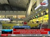 NTVL: Zamboanga Int'l Airport, muling bubuksan ngayong araw