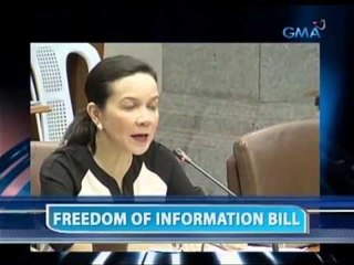 Saksi: Freedom of Information Bill, pasado na sa komite sa Senado