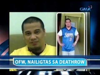 Saksi: OFW na nailigtas sa death row sa Saudi Arabia, uuwi na sa bansa bukas