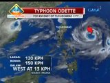 Saksi: Bagyong Odette, lalong lumakas habang kumikilos pa-Northern Luzon