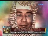 24 Oras: Dondon Lanuza na nailigtas sa death penalty sa Saudi Arabia, uuwi na sa Pilipinas bukas