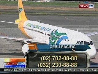 NTG: Unang flight papuntang Zamboanga City, nakalipad na