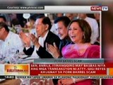 BT: Sen. Enrile, itinangging may basbas niya ang mga transaksyon ni Atty. Gigi Reyes