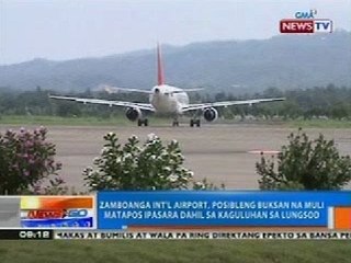 Zamboanga Int'l Airport, posibleng buksan na muli matapos ipasara dahil sa kaguluhan sa lungsod
