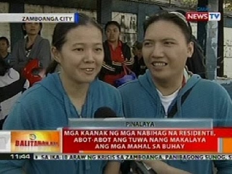 BT: Kaanak ng mga nabihag na residente sa Zamboanga, tuwang-tuwa nang makalaya ang mahal sa buhay