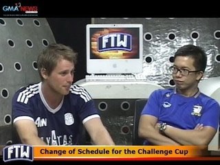 FTW: Change of Schedule for the Challenge Cup