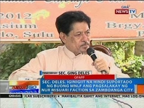 NTG: Panayam kay Sec. Ging Deles kaugnay ng krisis sa Zamboanga City