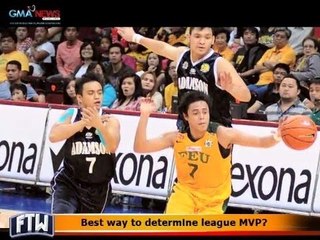 FTW: Best way to determine league MVP?
