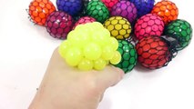 1000 Degree Knife VS Slime Squishy Ball Learn Colors Slime Play Doh Surprise Egg Toys