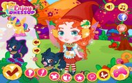 Chibi Magical Creature - Merida Rapunzel Snow White Tiana Jasmine Belle Elsa Ariel Dress Up Game