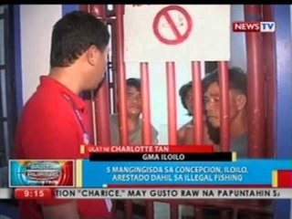 BP: 5 mangingisda sa Iloilo, arestado dahil sa illegal fishing