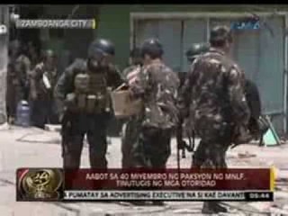 Wasak na mga imprastraktura sa Lustre St., Zamboanga City, tumambad kasunod ng mga bakbakan