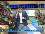 Unang Hirit: Christian Bautista, LIVE sa Unang Hirit