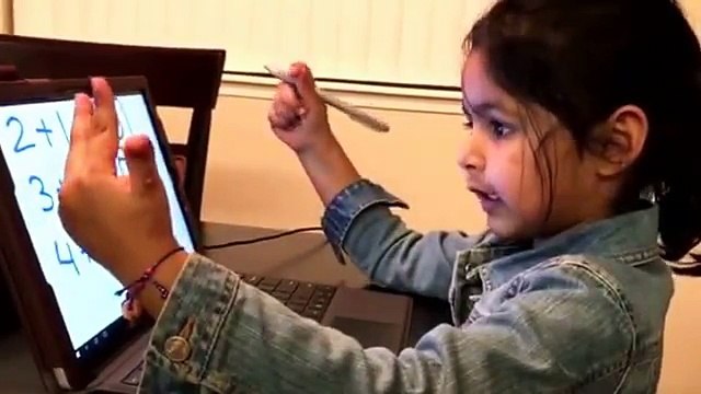 Kids learning maths - How to add singe digit numbers