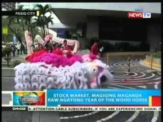 BP: Stock market, magiging maganda raw ngayong year of the wood horse