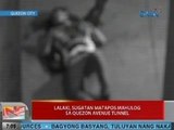 UB: Lalaki, sugatan matapos mahulog sa Quezon Avenue tunnel