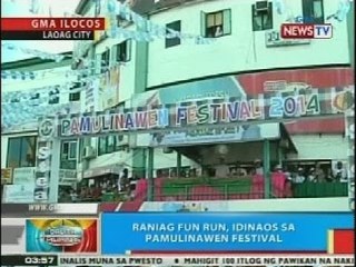 BP:  Raniag fun run, idinaos sa Pamulinawen Festival
