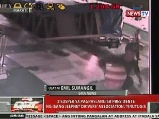 QRT: 2 Suspek sa pagpaslang sa presidente ng isang jeepney drivers' association, tinutugis