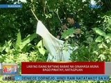 UB: Labi ng isang batang babae na ginahasa muna bago pinatay, natagpuan sa Bukidnon