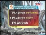 BP: ERC: Nakabinbing dagdag-singil ng Meralco, posibleng umabot sa P9.48/kWH