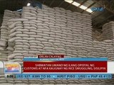 Sabwatan umano ng ilang opisyal ng Customs at NFA kaugnay ng rice smuggling, sisilipin