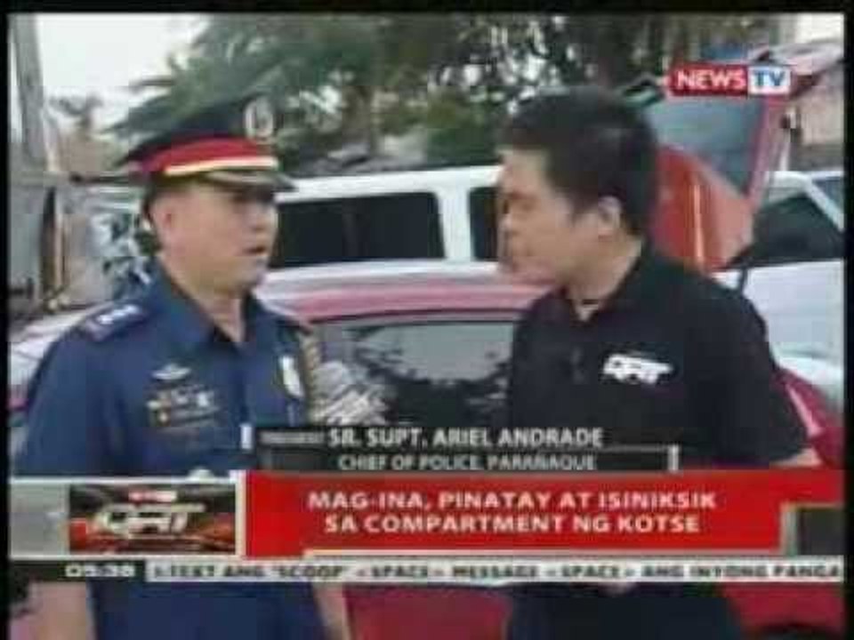 QRT: Panayam kay Sr. Ariel Andrade tungkol sa mag-inang natagpuan sa compartment ng isang kotse