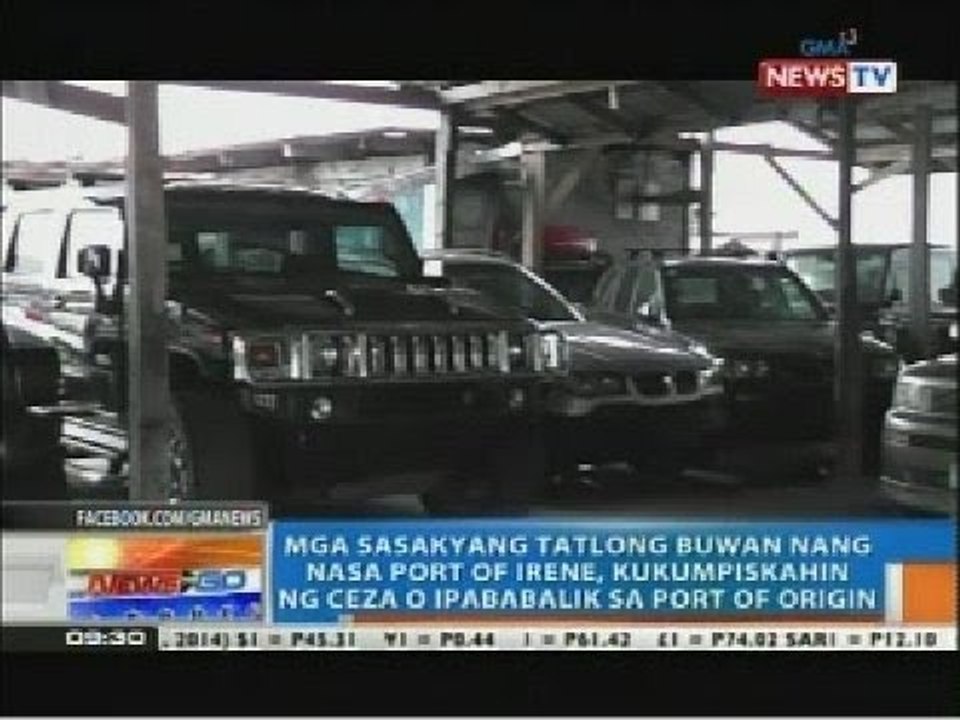 NTG: CEZA, inatasan ng Aparri RTC na magbigay ng import permit sa mga car importer