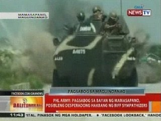 BT: BIFF north at south Cotabato, nakipagsanib-pwersa umano sa MNLF