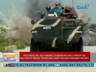 UB: IED blast sa Maguindanao, posibleng ganti ng mga kakampi ng BIFF