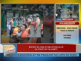 UB: Bayan ng Sablayan, isinailalim sa state of calamity