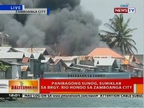 BT: Panibagong sunog, sumiklab sa Brgy. Rio Hondo sa Zamboanga City