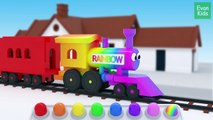 Learning Colors with Color Train for Kids Children Toddlers EvanKids