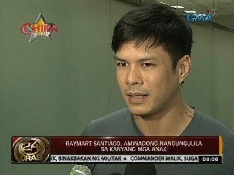 24 Oras: Raymart Santiago, aminadong nangungulila sa kanyang mga anak