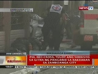 BT: PHL Red Cross, tuloy ang serbisyo sa gitna ng panganib sa bakbakan sa Zamboanga