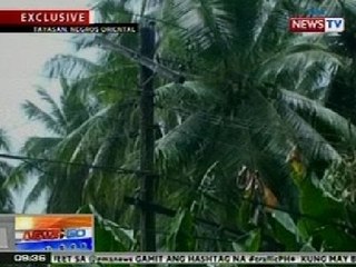 NTG: Mahigit 20k residente sa Negros Oriental,apektado ng pananalasa ng ipo-ipo at malakas na hangin