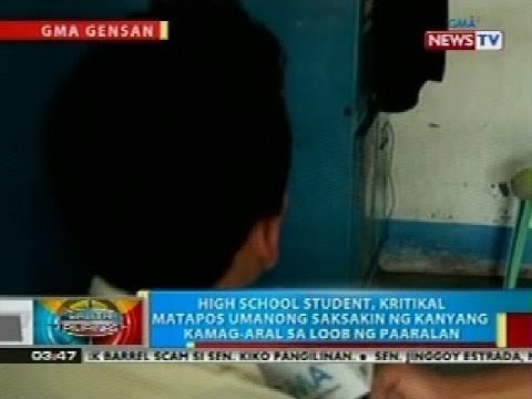 BP: Estudyante sa GenSan, kritikal matapos umanong saksakin ng kanyang kamag-aral